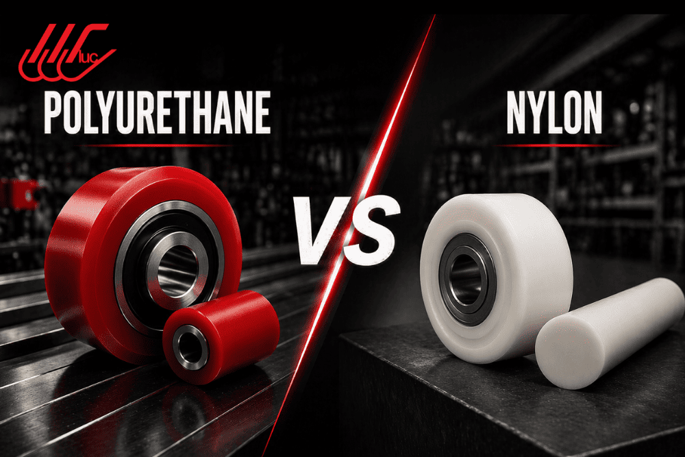 polyurethane and polyamide industrial wheel comparison